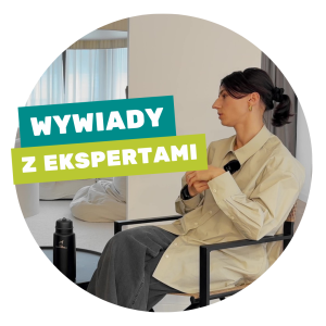 Ekspert podczas wywiadu o zabawkach edukacyjnych i akcesoriach dla dzieci. Wsp&oacute;łpraca z ekspertami w Baby&Travel.